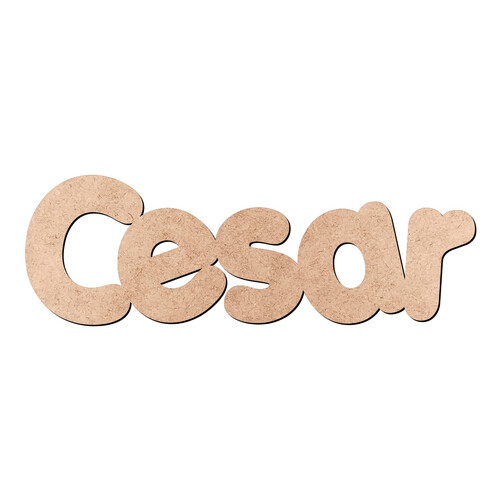 Recorte Cesar Porkys / MDF 3mm