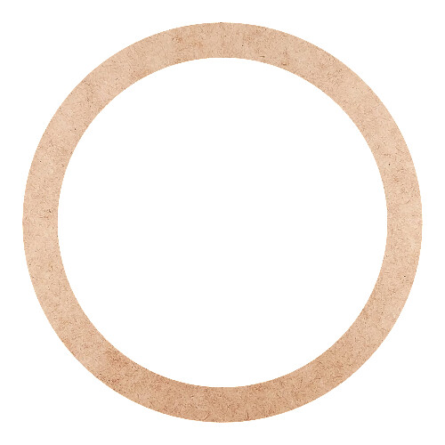 Recorte Moldura Circular 45 cm Borda 4 cm / MDF 3mm