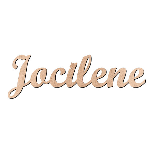 Recorte Jocilene Script Mt Std / MDF 3mm