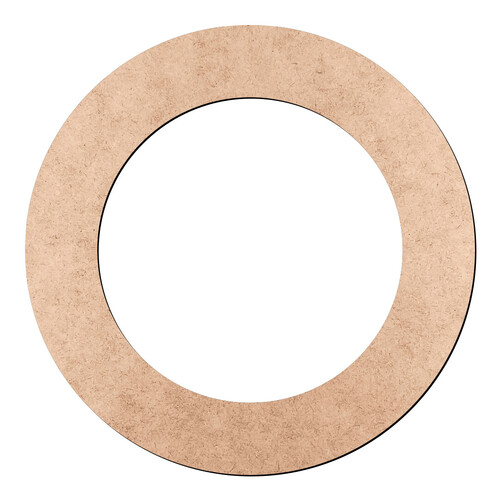 Recorte Circular 30,5 cm Furo 20,7 cm / MDF 3mm