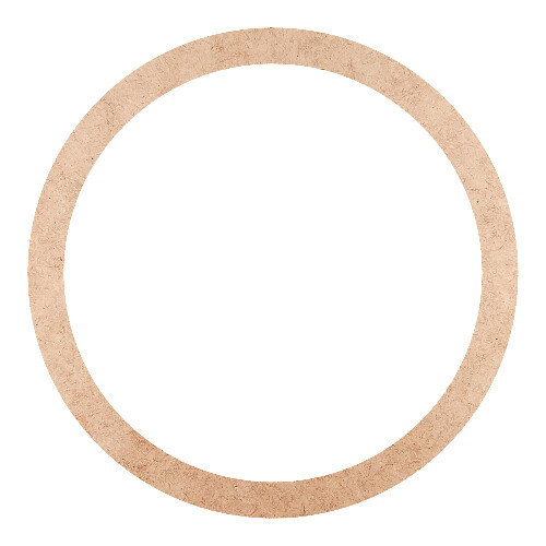 Recorte Moldura Circular 40 cm Borda 3 cm / MDF 3mm