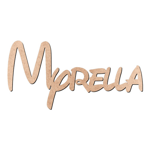 Recorte Myrella Disney / MDF 3mm