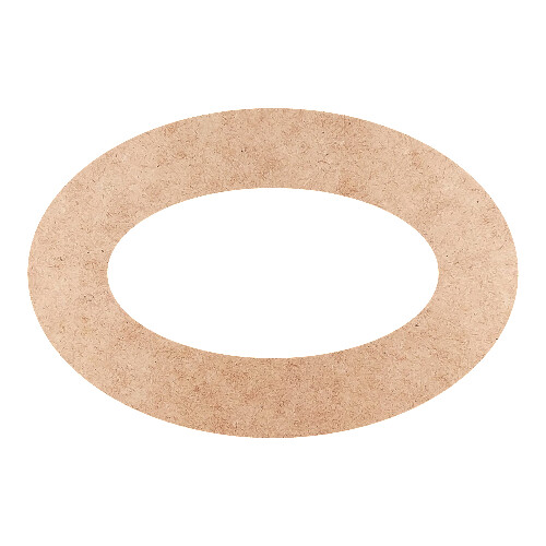 Recorte Moldura Arr 37 x 55 cm Borda 9 cm / MDF 3mm