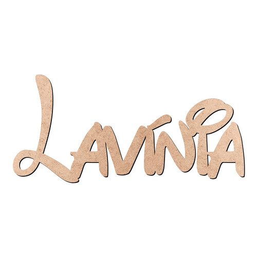 Recorte Lavínia Disney / MDF 3mm