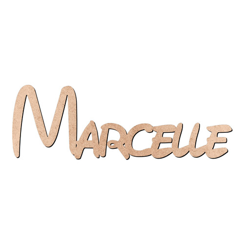 Recorte Marcelle Disney / MDF 3mm