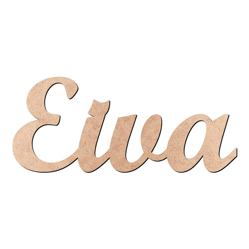 Recorte Eiva Script Mt Std / MDF 3mm