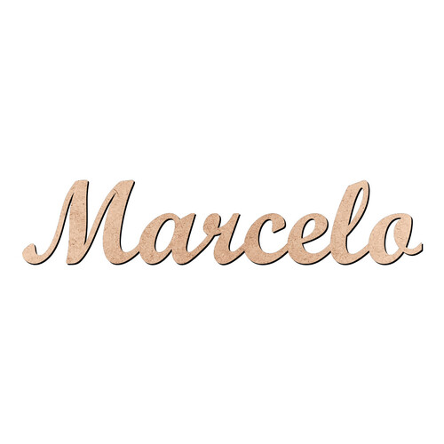 Recorte Marcelo Script Mt Std / MDF 3mm