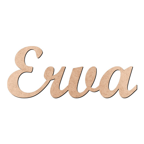 Recorte Erva Script Mt Std / MDF 3mm