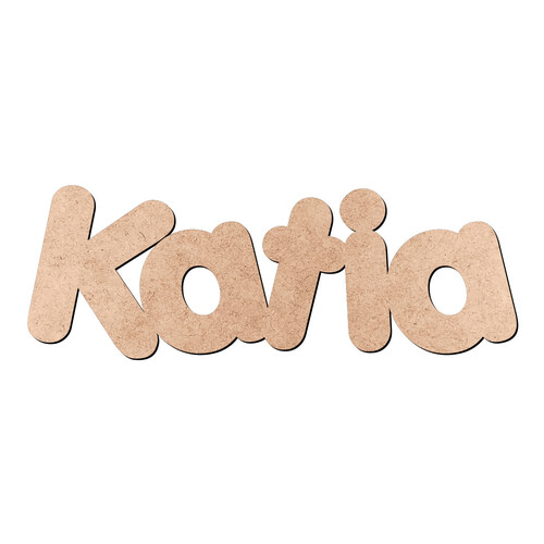Recorte Katia Porkys / MDF 3mm
