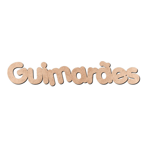 Recorte Guimarães Porkys / MDF 3mm