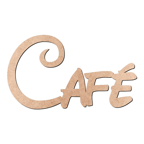 Recorte Café Disney / MDF 3mm