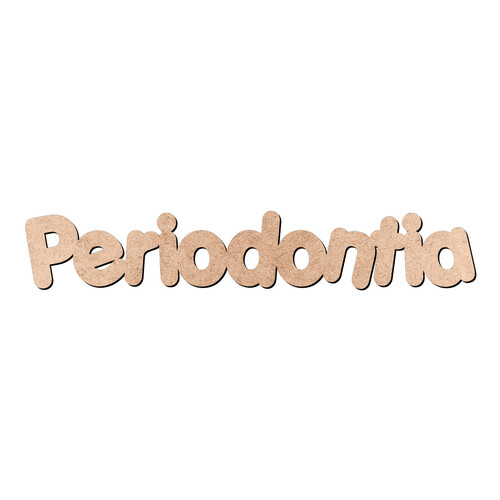Recorte Periodontia Porkys / MDF 3mm