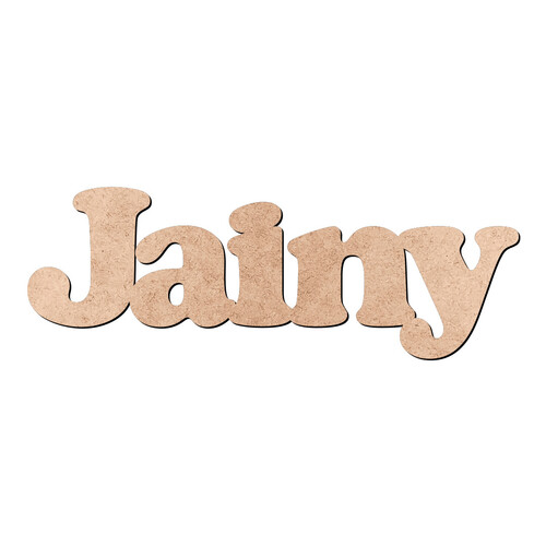 Recorte Jainy Cooper Black / MDF 3mm