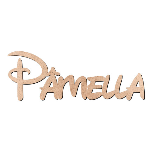 Recorte Pâmella Disney / MDF 3mm