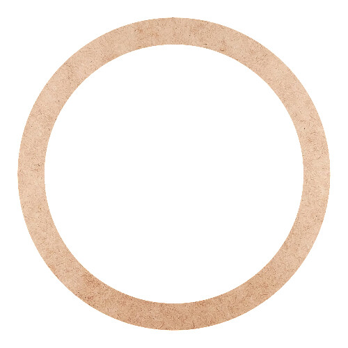 Recorte Moldura Circular 46 cm Borda 4 cm / MDF 3mm