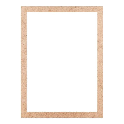 Recorte Moldura Ret 38 x 28 cm Borda 2 cm / MDF 3mm