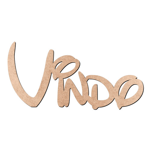 Recorte Vindo Disney / MDF 3mm