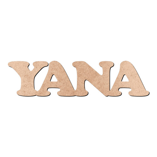 Recorte YANA Cooper Black / MDF 3mm