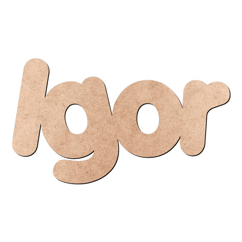 Recorte Igor Porkys / MDF 3mm