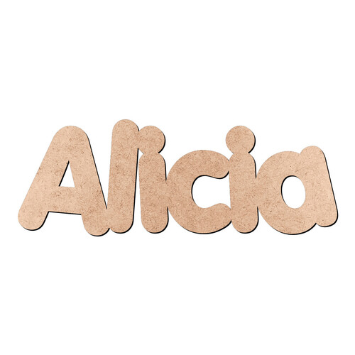 Recorte Alicia Porkys / MDF 3mm