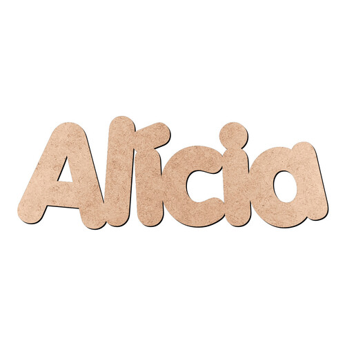 Recorte Alícia Porkys / MDF 3mm