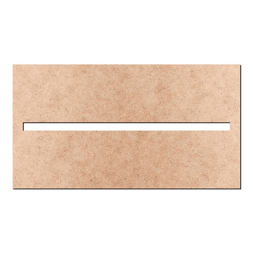 Recorte Base 6 x 11 cm Para 4 mm / MDF 3mm