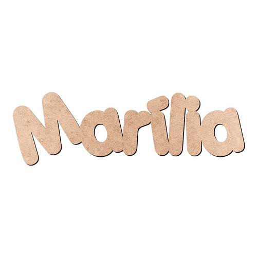 Recorte Marília Porkys / MDF 3mm