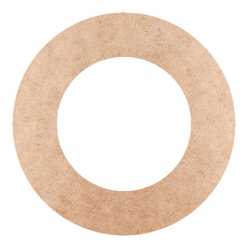 Recorte Moldura Circular 31 cm Borda 6,2 cm  / MDF 3mm