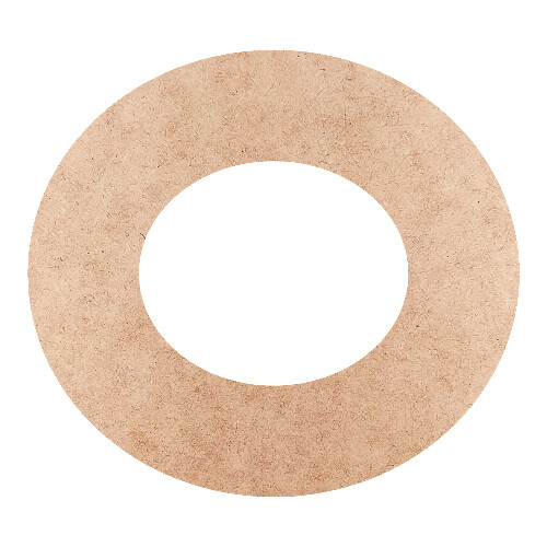Recorte Moldura Arr 20 x 22 cm Borda 5 cm / MDF 3mm