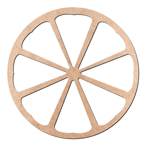 Recorte Limão Vazado / MDF 3mm