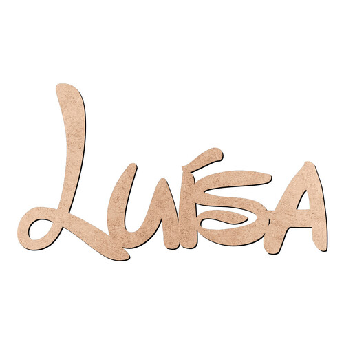 Recorte Luísa Disney / MDF 3mm