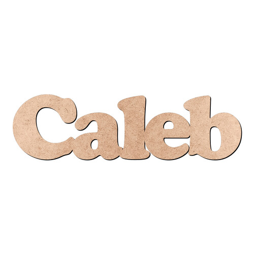Recorte Caleb Cooper Black / MDF 3mm