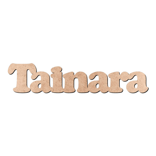 Recorte Tainara Cooper Black / MDF 3mm