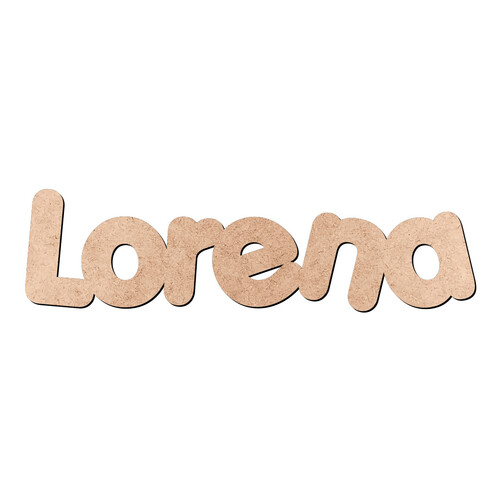 Recorte Lorena Porkys / MDF 3mm
