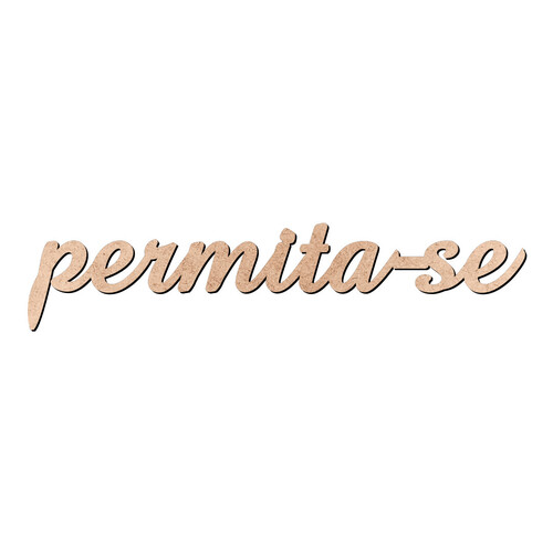 Recorte permita-se Amaze / MDF 3mm