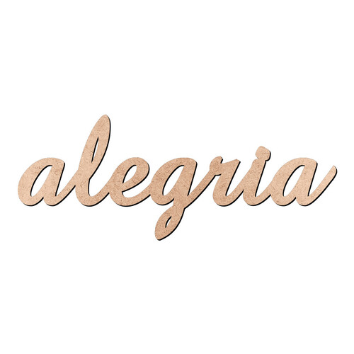 Recorte alegria Amaze / MDF 3mm