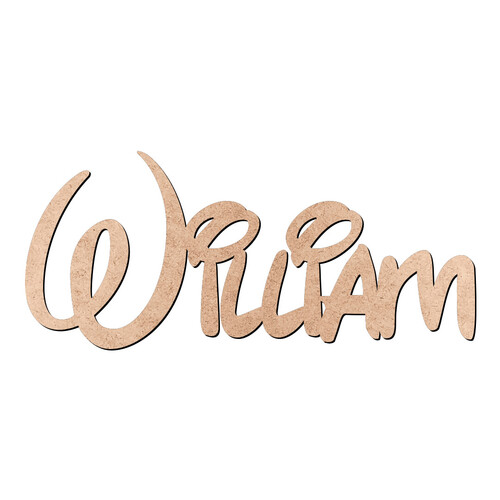 Recorte William Disney / MDF 3mm