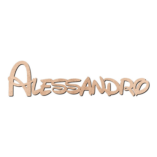 Recorte Alessandro Disney / MDF 3mm
