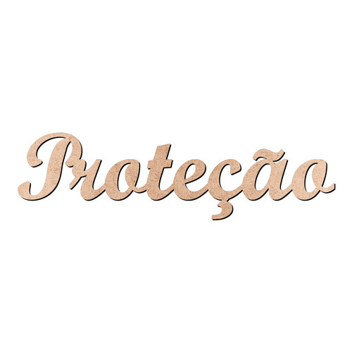 Recorte Proteção Script Mt Std / MDF 3mm