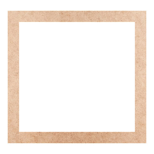 Recorte Moldura Ret 46 x 48 cm Borda 4 cm / MDF 3mm