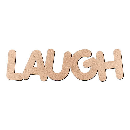 Recorte LAUGH Porkys / MDF 3mm