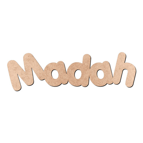 Recorte Madah Porkys / MDF 3mm