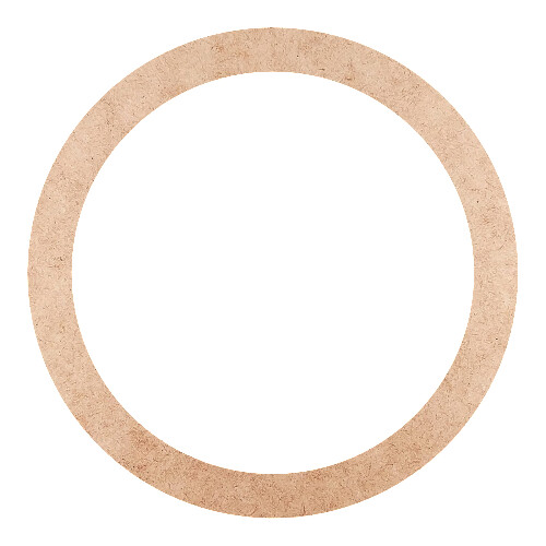 Recorte Moldura Circular 11 cm Borda 1 cm / MDF 3mm