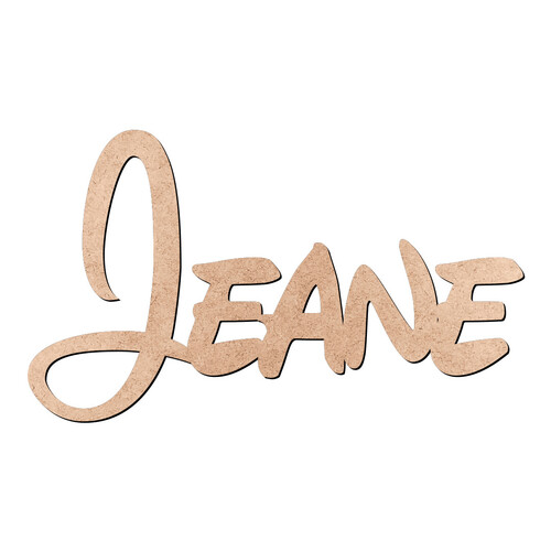 Recorte Jeane Disney / MDF 3mm