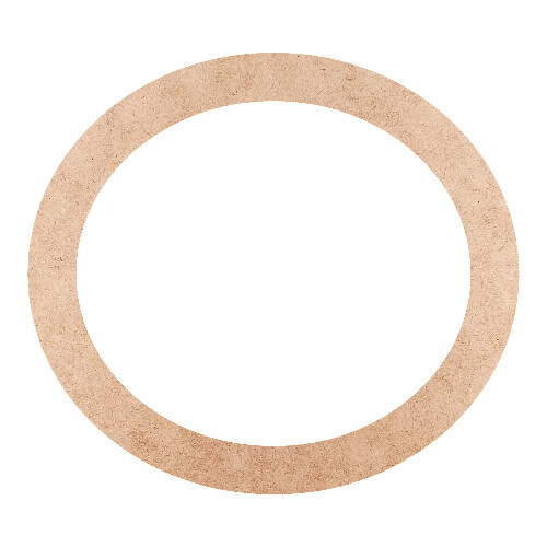 Recorte Moldura Arr 18 x 20 cm Borda 2 cm / MDF 3mm