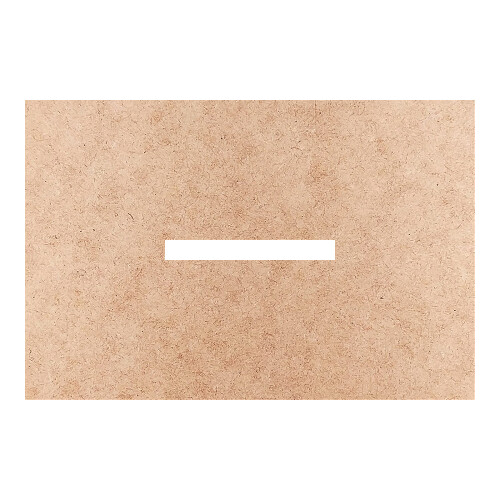 Recorte Moldura Ret 30 x 45 cm Borda 14 cm / MDF 3mm