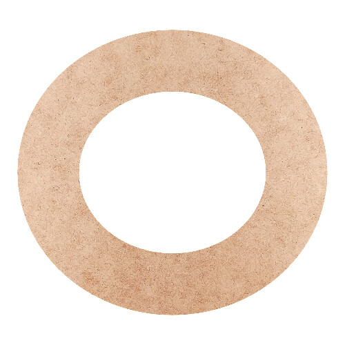 Recorte Moldura Arr 46 x 50 cm Borda 10 cm / MDF 3mm