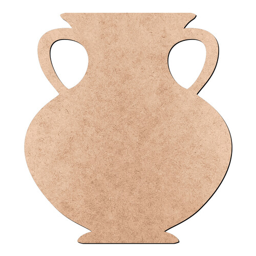 Recorte Vaso Jarro Alças / MDF 3mm