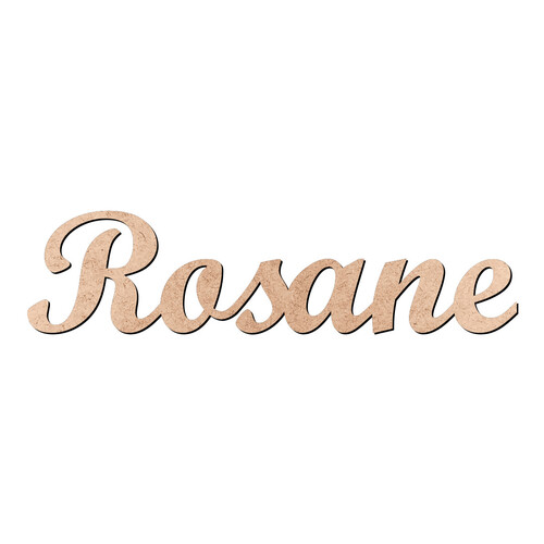 Recorte Rosane Script Mt Std / MDF 3mm