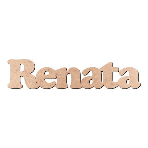 Recorte Renata Cooper Black / MDF 3mm